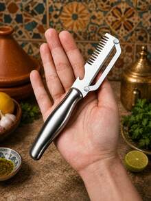 2件組不鏽鋼多功能蔬菜削皮器附開瓶器，適用於削皮水果、南瓜、馬鈴薯、胡蘿蔔及其他蔬菜，入厝禮物 - 彩色 - 查看 14