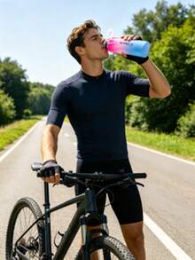 1pc WRELS Outdoor Sports Water Bottle, Hidden Waist Bag Water Bottle For Running And Cycling, Large Capacity Gradient Hydration Bottle, Suitable For Marathon - Multicolor - View 7