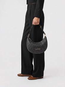 Valentino Bags Outdoor Sports Bags Sturdy Waterproof Durable Daily Weekend Gym Black VBS9IS07-REGINA-RE - 黑色 - 查看 1