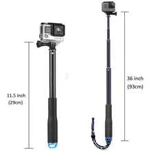 Palo Selfie Stick 91cm Sumergible Para Gopro Y Cámaras Azul - Negro - Ver 2
