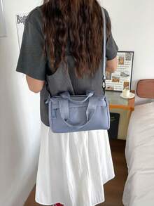 Women's Casual Sports Bag, Outdoor Handbag, Shoulder Bag - Multicolor - View 9