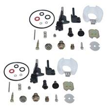 2 X Carburetor Repair Rebuild Kit For  GX200 GX160 GX120 Part 5.5HP 6.5HP - Black - View 1