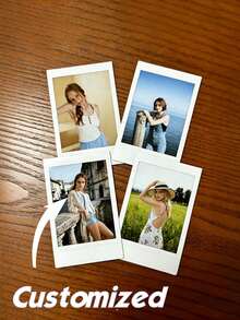 Custom Photo Printing For Camera And Photo Frame - High Definition Instant Photo, Upload Your Own Photo To Create Photo Album, Modern/Vintage Style, Suitable For Film - Multicolor - View 2
