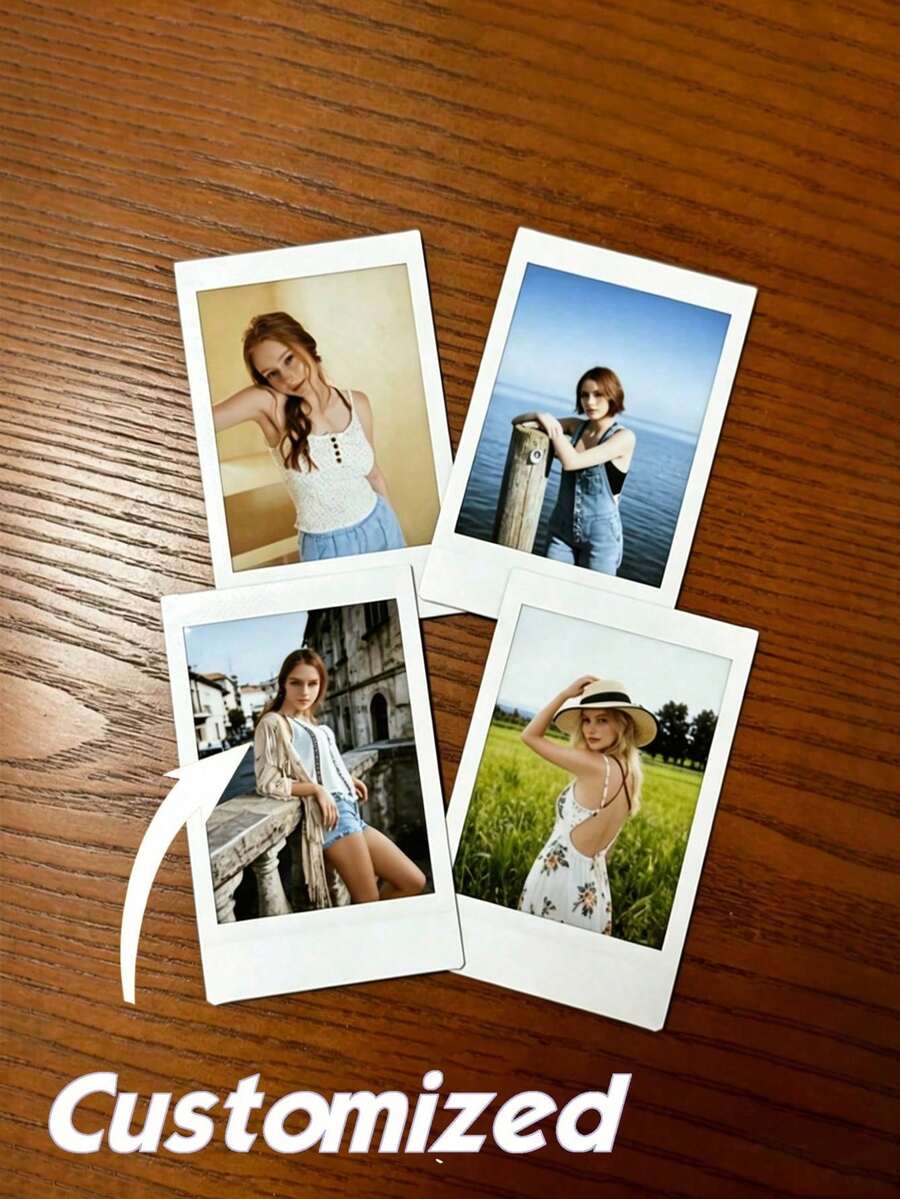 Custom Photo Printing For Camera And Photo Frame - High Definition Instant Photo, Upload Your Own Photo To Create Photo Album, Modern/Vintage Style, Suitable For Film