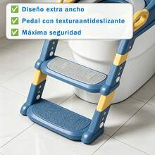 Baby Toilet Training Seat Covers - Blue - View 4