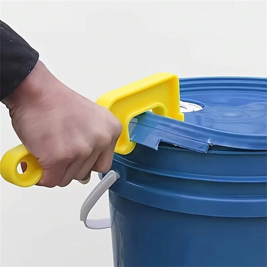 3pcs Plastic Bucket Lid Opener, Multi-Color 5 Gallon Paint Bucket Lid Removal Wrench, Portable Bucket Lid Opening Pry Tool, Suitable For Home And Workshop