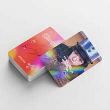 124pcs TWICE Chaeyoung High-Definition Exquisite Poster LOMO Cards, Fan Collectibles, Photo Cards, Fan Merchandise Decoration, Gift, Suitable For Holiday Gift, Birthday Gift, Party Gift - 124Pcs Card C - View 2