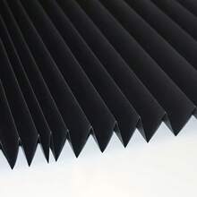 6-Pack Blackout Pleated Paper Shades – Cut-To-Size, No-Drill Window & Door Coverings For Home Or Travel | Lightweight, Portable, Easy Clip-On Installation (12 Clips Included) | 36 In W * 72 In H | Temporary Room Darkening Solution | Foldable & Reusab - Brown - View 11