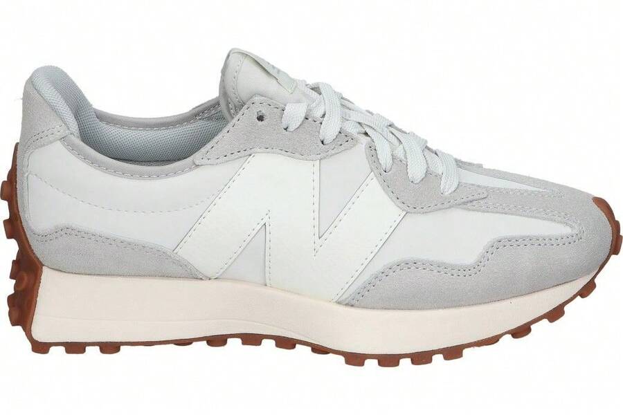 New Balance أحذية رياضية كاجوال رجالية - أبيض - مشاهدة 1