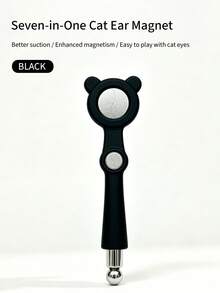 SHANGFEIYA 7 In 1 Bear Blue Cat Eye Magnet Detachable Strong Magnetic Cat Eye Stick DIY Manicure Nail Art Tool 1pc/6PCS - Multicolor - View 13