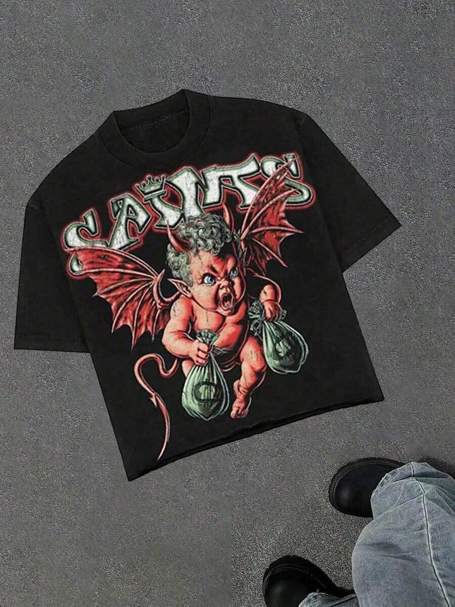 Women T-Shirts - 黑色 8 - 查看 1