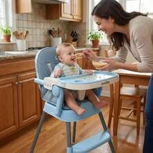Baby Highchairs & Booster Seats - Blue - View 6
