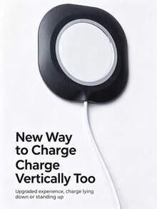 TPU Non Slip Wireless Charger Holder Ring, Adhesive Fixed Charging Base Stand, Anti Scratch Protective Silicone Pad, Universal Wireless Charger Bracket, Supports Horizontal & Vertical Phone Charging, Work With Phone Case On, Shockproof Stable Charging Mat For Desktop, Bedside Table, Office, Self-Adhesive Backing Included - Multicolor - View 7