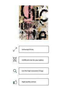 1/3pcs Frameless Leopard Print Pink Black Fashion Collage Wall Art, Chic Modern Luxe Jungle Print Posters, Unique Fun Home Decor For Bedroom, Living Room, Apartment, Dorm, Modern Room Decoration & Best Gift Choice - Multi-color - View 6