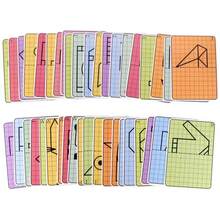 20 piezas de hojas de cuadrícula con patrón simétrico, reutilizables, 10 piezas de papel de cuadrícula de doble cara, patrones surtidos, set de dibujo con cuadrícula simétrica borrable, hojas de cuadrícula con dibujos animados lindos, adecuadas para práctica de control de lápiz, uso en el hogar y la escuela, regalo de vuelta a la escuela, regalo de vacaciones, regalo de vuelta a la escuela - Multicolor - Ver 3