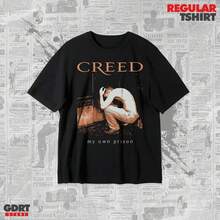 Creed T-Shirt - My Own Prison Albums - Unisex Heavy Shirt - Black - View 1