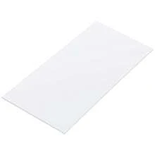 UHMW Sheet Ultra High Molecular Weight Polyethylene Sheet Hard Plastic Sheet Board 6.1''x 12 '' X 0.08'' White - White - View 1