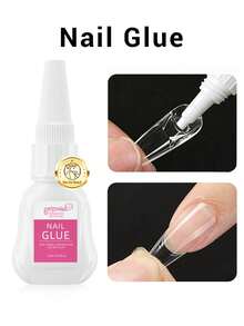 GELPOLISH 15ml 超強力美甲膠，適用於壓克力指甲、指甲尖端、貼片假指甲，沙龍級刷塗式美甲膠，易於使用，持久假指甲膠 - 15毫升 - 查看 2