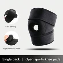 Vilico 1pc Freely Adjustable Knee Pad, Comfortable And Breathable, With PVC Support Band, Suitable For Weightlifting, Fitness, And Gym Knee Protection - Multicolor - View 10