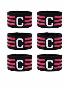 Football Sports Accessories Anti-Slip Captain C Armband Sleeve Patch Green Yellow Blue Orange Red Fuchsia 6 Colors Available - Multicolor - View 9