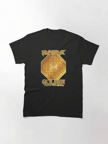 DeMonD Hunters Printed Cotton T-Shirt, Hunt RIX Graphic T-Shirt, Unisex Street Top, Fan Merch Apparel Women Men - Black - View 1