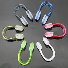 5/10/15pcs Swimming Nose Clip And Earplug Set, Silicone Earplugs And Nose Clips, Waterproof Swimming Earplugs And Nose Clips, Boxed Swimming Gear - Multicolor - View 1