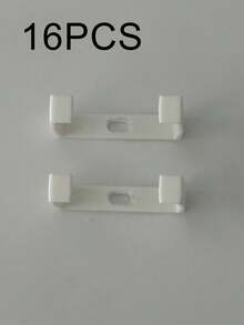 2pcs Power Socket Brackets, Wall-Mountable (No Screws Included), Hide Power Sockets Completely, Suitable For Home Office Cable Management System, Space-Saving Storage And Fixing Device, Minimalist Design Blends Into Various Office Furniture, Effectively Manage Power Cords, Prevent Tangling - A - View 17