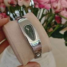 Y2K Asymmetrical Water Drop Watch For Women, Unique Vintage Bracelet Style, Blue And Multiple Colors Available, High-End Elegant, Luxury Style Gift - one-size - View 10