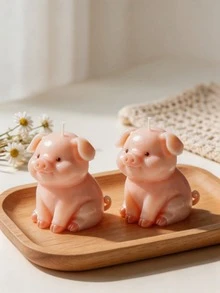 Cute Sitting Pig Silicone Mold, Candle Mold - 3D Pig Design, Suitable For DIY Candles, Resin Crafts, Soap Making - Reusable And Easy To Demold - Handmade Gifts, Home Decor, Birthday Party Decoration - Sitting Pig - View 3