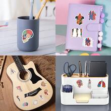60 Pcs Human Anatomy Stickers, Doctor Theme, For Decorating Water Bottles, Laptops, Phones, Skateboards, Scrapbooks, Journals, Etc., Great As Gifts. - One Size Fits All - View 7