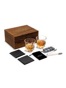 MIXOLOGIC Cocktail Glass And Accessories Gift Set - View 9