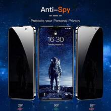 BOLLYMORE 3pcs Privacy Tempered Glass Screen Protector Compatible With IPhone 17 Pro Max/17 Air/17/15 Pro Max/16 Pro Max/16/16e/15/14/13/13 Pro/12/11, Anti-Peeping, Anti-Spy, Easy Installation, Comes With Auto-Cleaning Tool, One-Click Attachment, Anti-Scratch, Smooth Surface, Privacy Protection, Dust-Proof, Phone Screen Protector, Halloween Gift, Birthday Gift, Phone Accessories - Clear - View 4