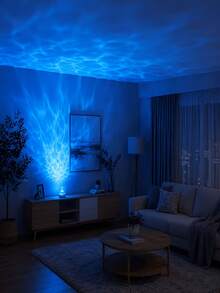 RGB Romantic Wave Light, USB Night Light, Suitable For Home Lighting And Atmosphere Creation, Applicable For Bedroom, Gaming, Birthday, Holiday, Date, Etc. Valentine's Day/Birthday/Christmas Gift - Wavy Style - View 7