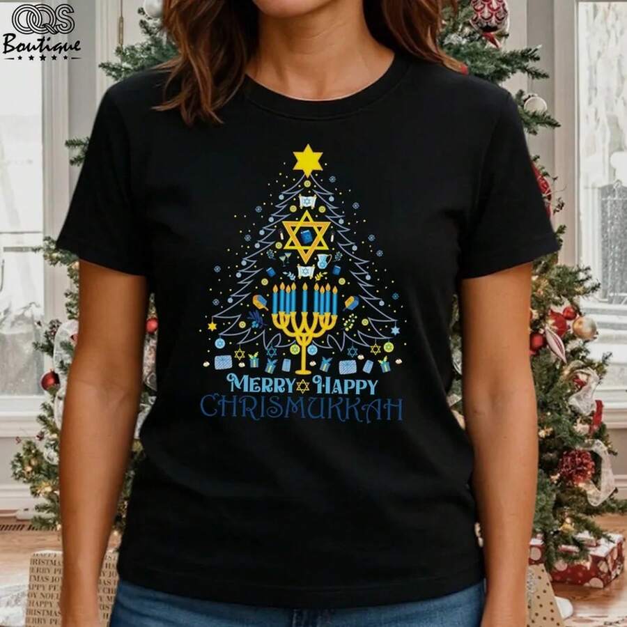 Men T-Shirts - 黑色 - 查看 1