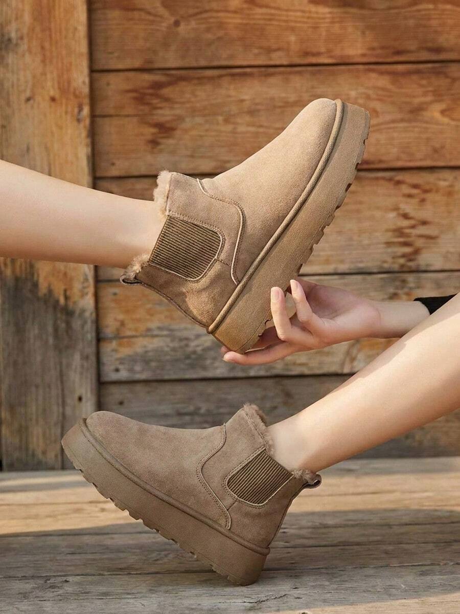 Women Ankle Boots & Booties - Khaki - View 1
