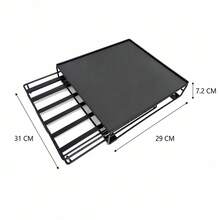 29x31x7.2cm Coffee Iron Coffee Capsule Holder, Sliding Drawer Coffee Pod Organizer, Random Color - Coffee Brown - View 5