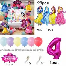 52TOYS Princess Theme Birthday Party Set, Home Party Backdrop And Photo Props, Birthday Party Decoration Set, 1st Birthday Backdrop And Scene Props - View 14