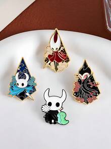 Hollow Knight Game Brooch - Cartoon Enamel Metal Brooch, Suitable For Backpack And Jacket Accessories - Multicolor - View 12