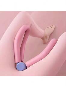 1pc Pelvic Floor Muscle Trainer, Body Shaping, Yoga, Leg And Hip Workout - Pink - View 11