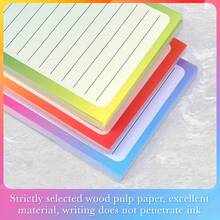 Magnetic Refrigerator Notepad, 100 Sheets Per Pad, Gradient Color Shopping List Refrigerator Notepad, To-Do List Memo, Shopping List, Reminder, 8 X 3 Inches - one-size - View 4