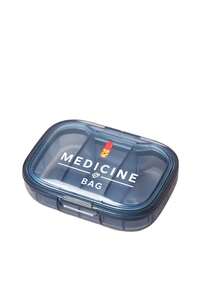 十字與「Medicine」印花醫療包，便攜極簡藥丸收納盒，3格設計，適合居家與旅行，防水防潮迷你藥盒，可用於存放、戒指及其他小物品，適用於旅行收納、旅行容器、辦公室等多種場景，開學季、教師節與醫生朋友的完美禮物 - 彩色 - 查看 16