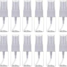 2/5 piezas Botellas rociadoras pequeñas, Botellas rociadoras de plástico, Desinfección, Viaje, Portátil, Body de botella independiente, Maquillaje facial, Hidratante, Botella rociadora, Botella de perfume recargable, Mini rociador de plástico PET transparente, Accesorios cosméticos de viaje portátiles - Blanco - Ver 1