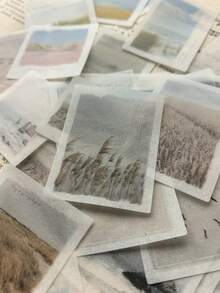 1 Pack 52pcs Landscape Poetry Washi Stickers DIY Scrapbook Journaling Material Stickers - DT238 - View 7