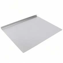 Cutting Board Kitchen Stainless Steel Chopping Board W/ Front Overhang 50*40*1.5 - Silver - View 7