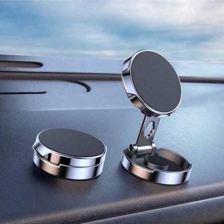 Upgraded 360° Vacuum Magnetic Phone Holder, Magnetic Car Phone Mount, Suitable For Car/Gym/Mirror/Shower, Hands-Free Suction Cup Phone Stand, Birthday Gift For Family And Friends, Car Accessories, Compatible With IPhone 16/17 Pro Max/Android Phones