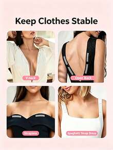 Double-Sided Adhesive Tape For Body, Clothing And Skin, Waterproof, For All Skin Tones. - White - View 5