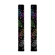 2pcs Refrigerator Handle Cover With Dust-Proof, Suitable For Microwave Oven Door Handle Cover, Kitchen Decor, Home Decor, Farmhouse Decor, All Seasons For School, Office, Household, Travel, Bag, Organizer, Storage Insulation, Carnival,Cute Stuff,Gift - Multicolor - View 3