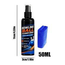 Bowling Ball Cleaning Spray With Towel Professional Stain Remover Dirt Cleaner For Performance Tackiness Restoration Gym - A - View 10
