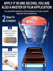 BOLLYMORE 3片裝隱私鋼化玻璃螢幕保護貼，相容 iPhone 17 Pro Max/17/16 Pro Max/Air/16/15 Pro Max/15 Pro/15 Plus/14/13/12/11/X/XR/XS Max，9H 硬度，防指紋，隱私保護，光滑表面，全螢幕覆蓋設計 - 3件 - 查看 5