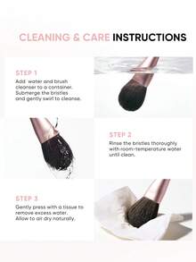 JUDYDOLL BRUSH SET Makeup Brush Set Soft Bristles Fluffy Portable Makeup Tools - Medium Eyeshadow Brush - View 4